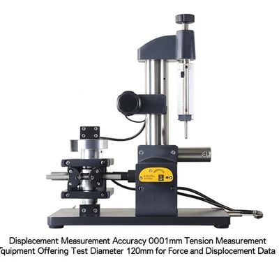 Precision Tension Test Machine with 0.001mm Displacement Accuracy, 120mm Test Diameter, and ±1% Force Accuracy